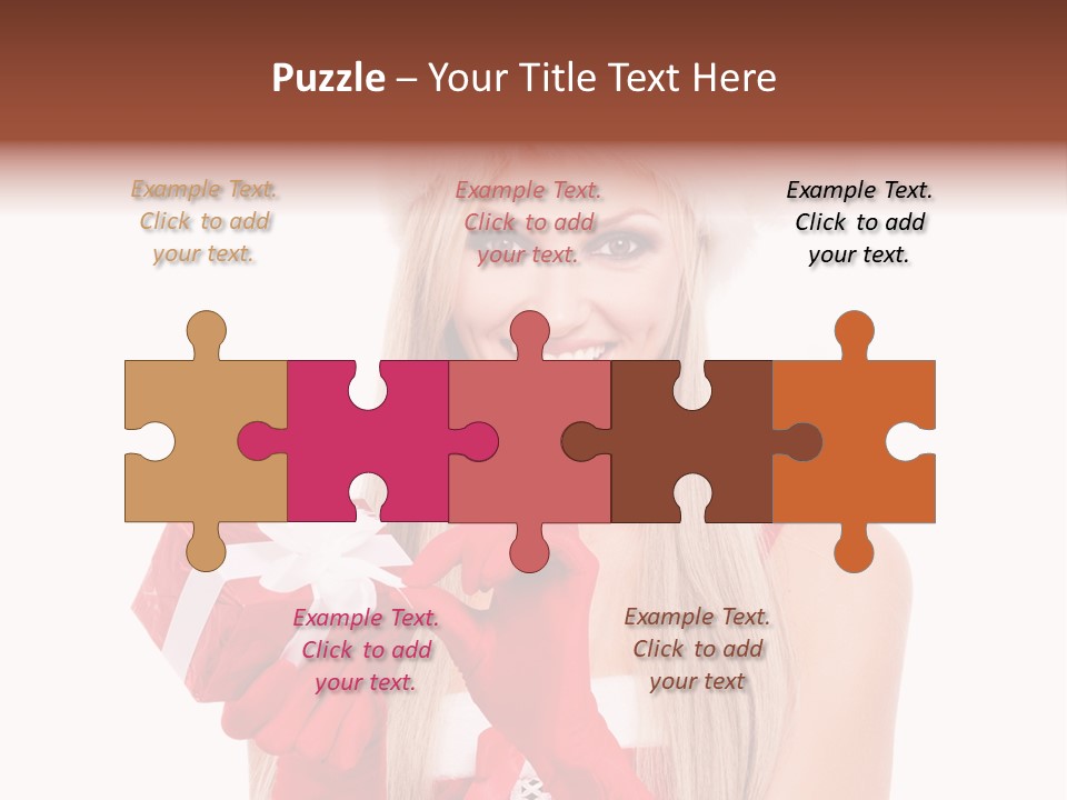 Year Box Open PowerPoint Template