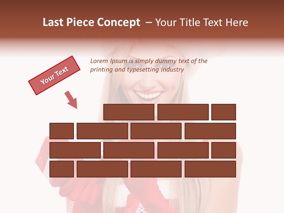 Year Box Open PowerPoint Template