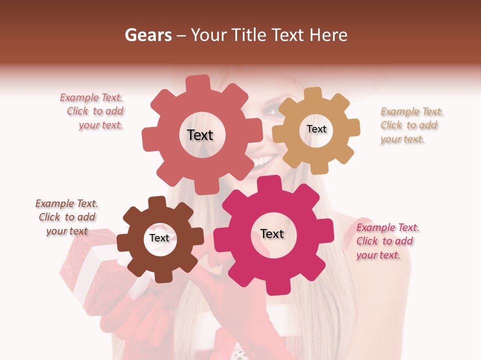 Year Box Open PowerPoint Template