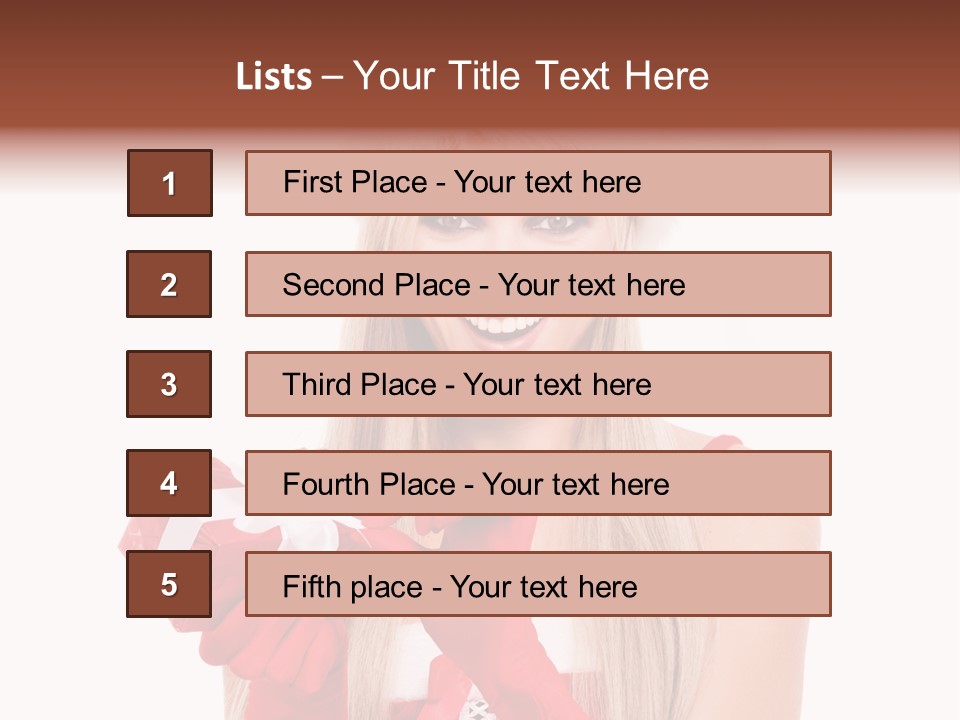 Year Box Open PowerPoint Template