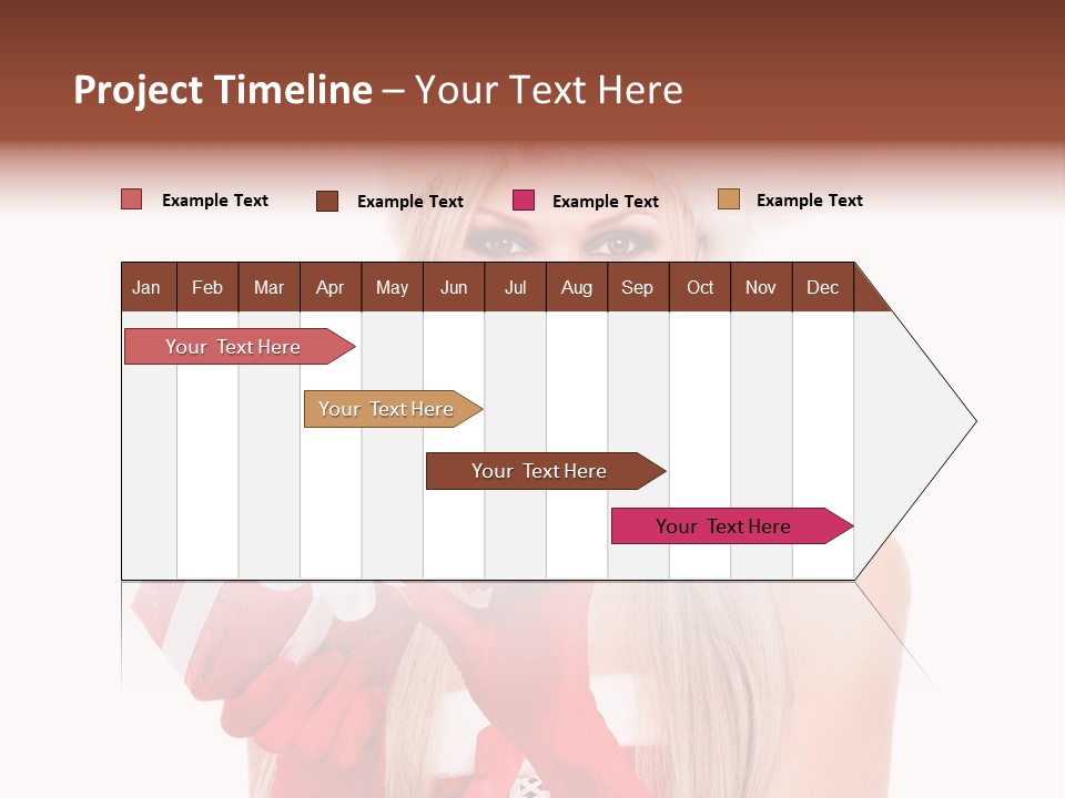 Year Box Open PowerPoint Template