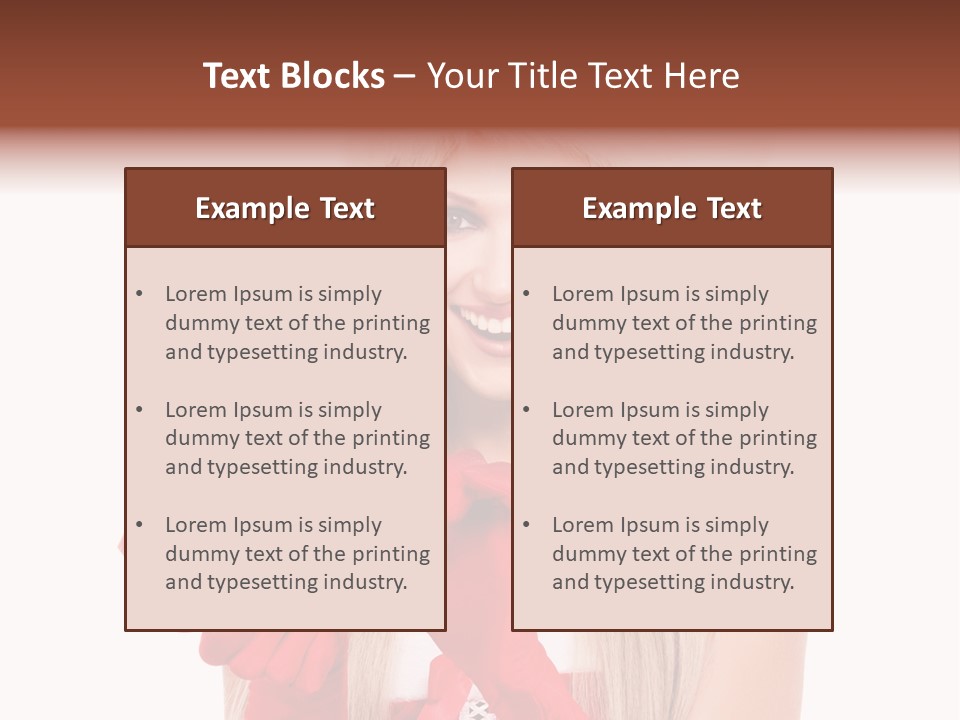 Year Box Open PowerPoint Template