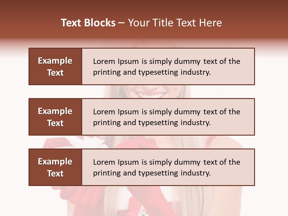 Year Box Open PowerPoint Template