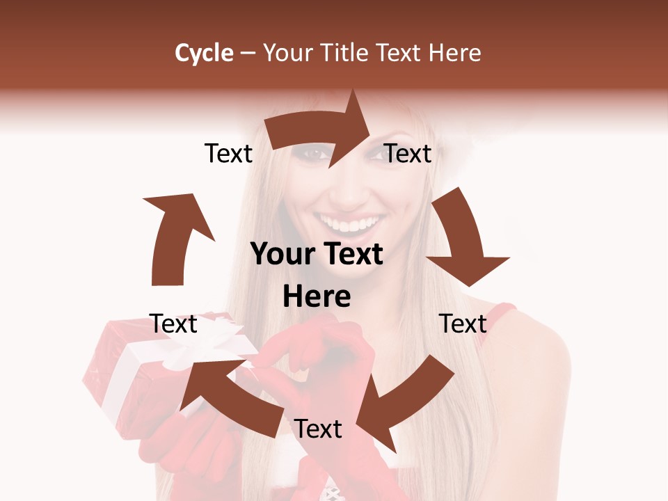 Year Box Open PowerPoint Template