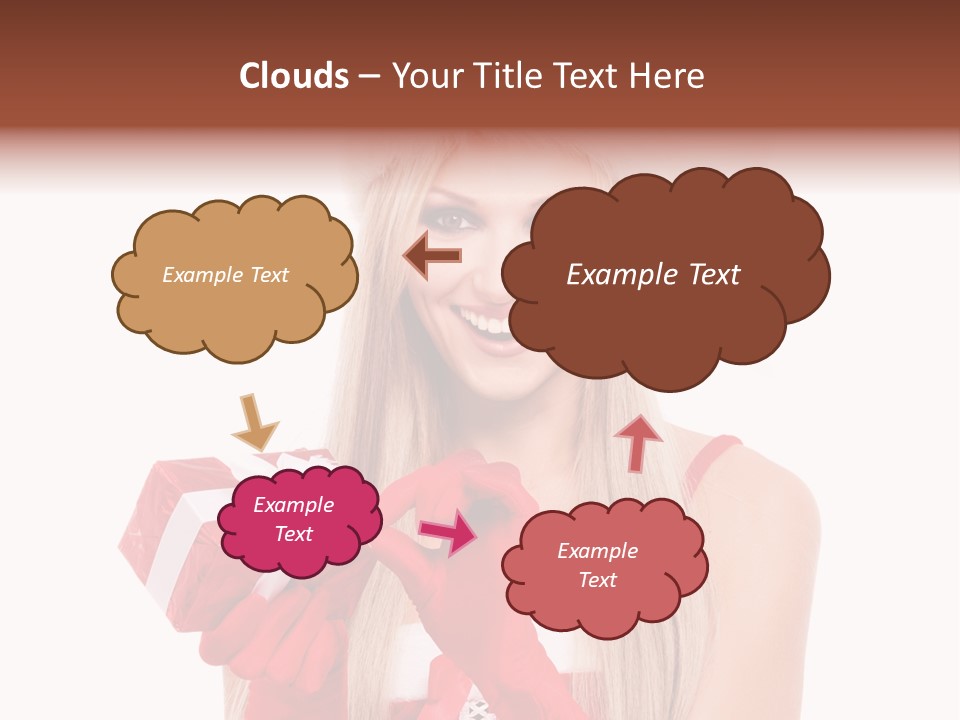 Year Box Open PowerPoint Template