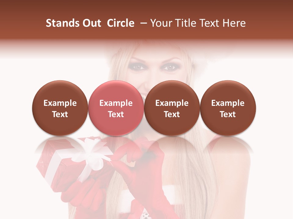 Year Box Open PowerPoint Template