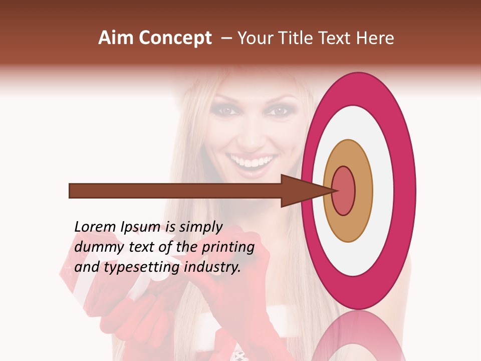 Year Box Open PowerPoint Template