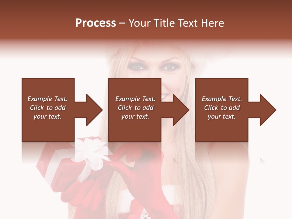 Year Box Open PowerPoint Template