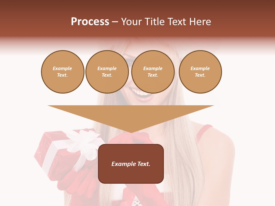 Year Box Open PowerPoint Template