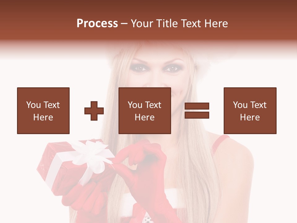 Year Box Open PowerPoint Template