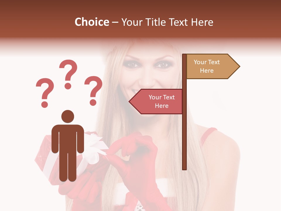 Year Box Open PowerPoint Template