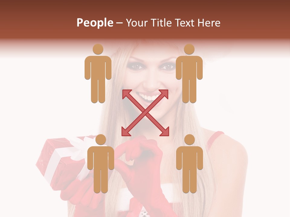 Year Box Open PowerPoint Template