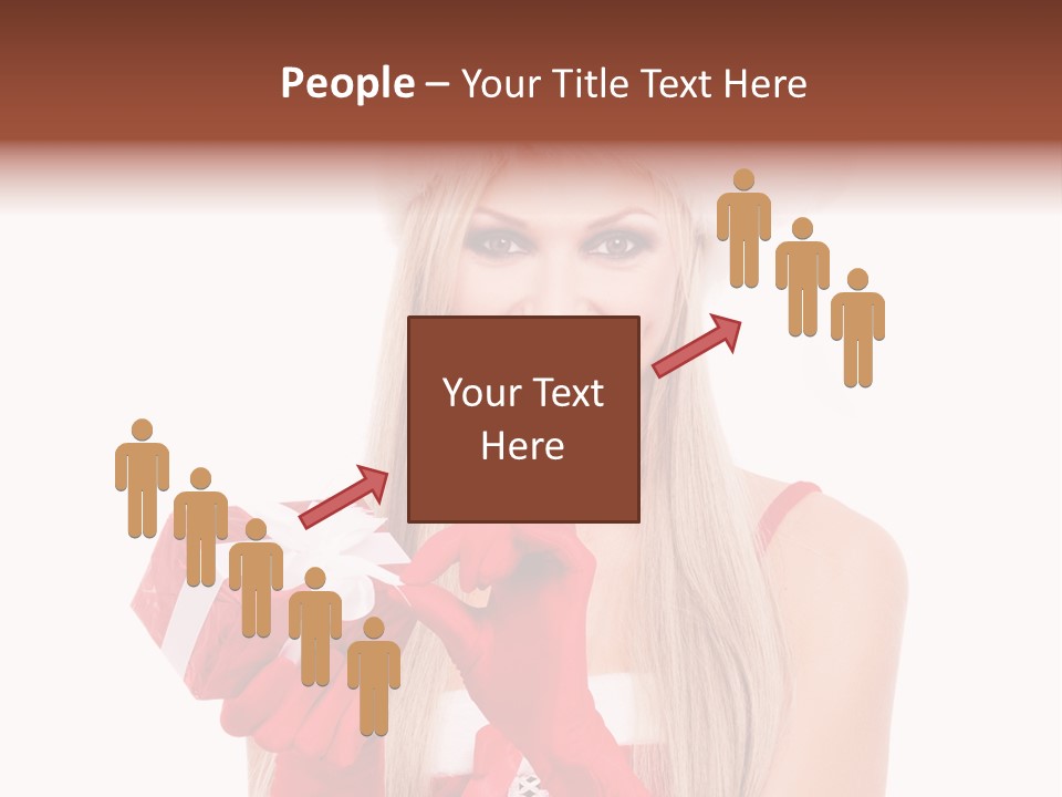 Year Box Open PowerPoint Template