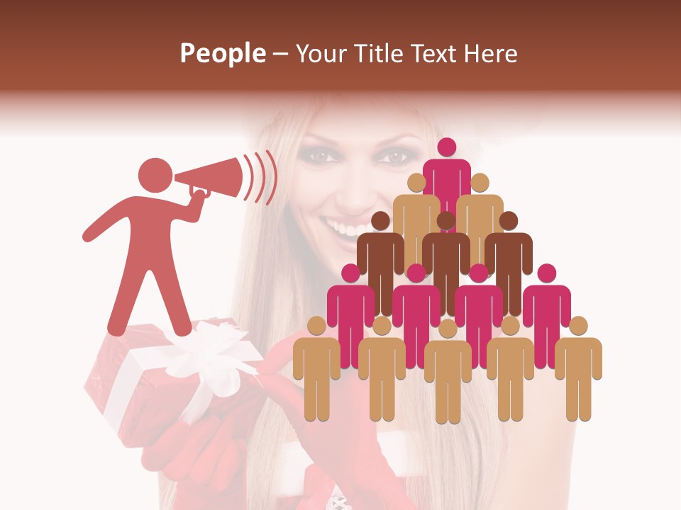 Year Box Open PowerPoint Template