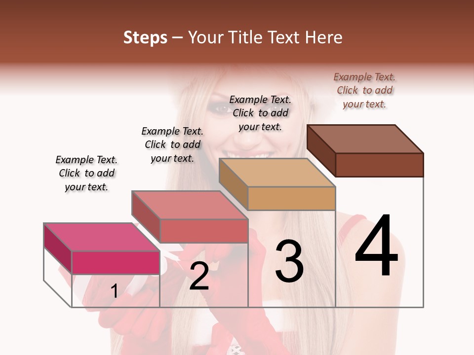 Year Box Open PowerPoint Template