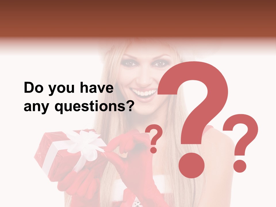 Year Box Open PowerPoint Template