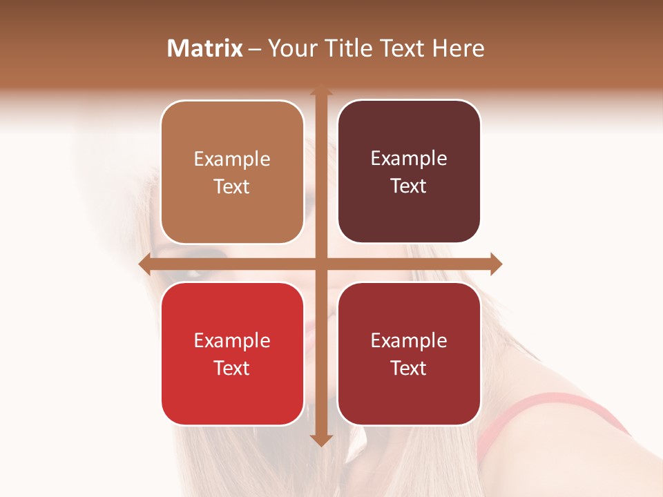 Celebration Caucasian Santa PowerPoint Template