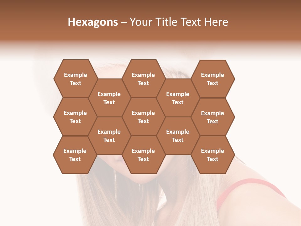 Celebration Caucasian Santa PowerPoint Template