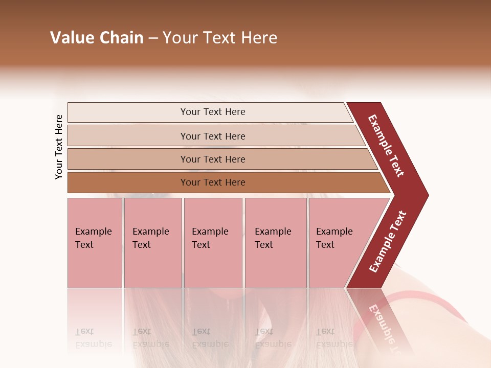 Celebration Caucasian Santa PowerPoint Template