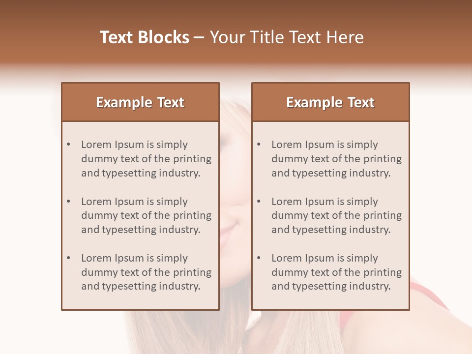 Celebration Caucasian Santa PowerPoint Template