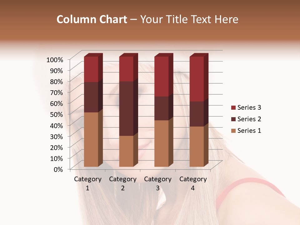 Celebration Caucasian Santa PowerPoint Template