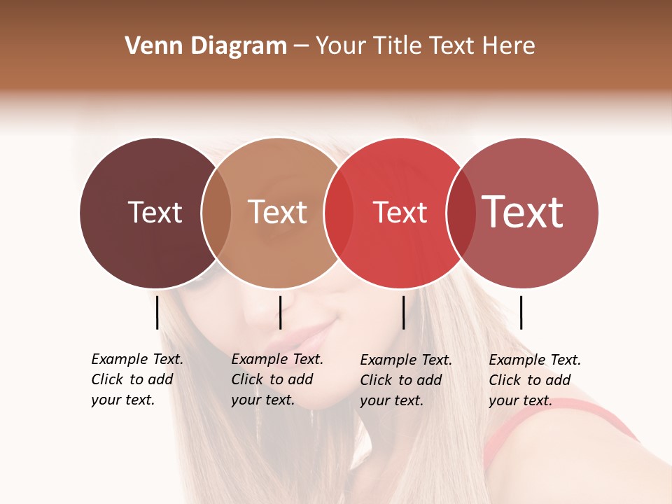 Celebration Caucasian Santa PowerPoint Template