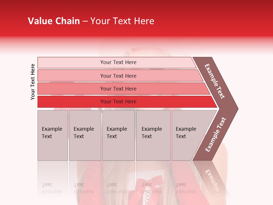 Happiness Excited White PowerPoint Template