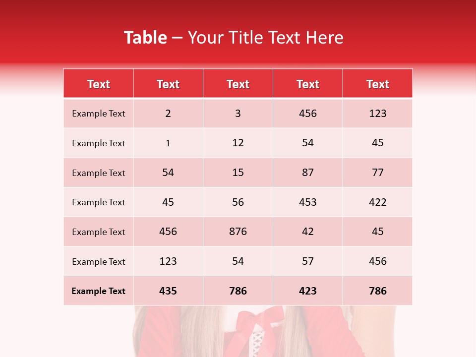 Happiness Excited White PowerPoint Template