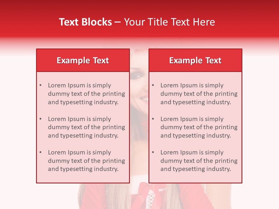 Happiness Excited White PowerPoint Template