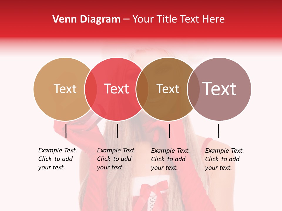 Happiness Excited White PowerPoint Template