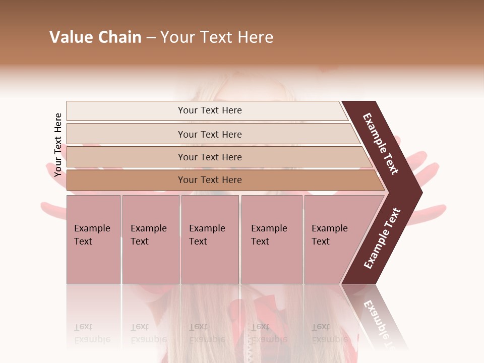 New Girl Young PowerPoint Template