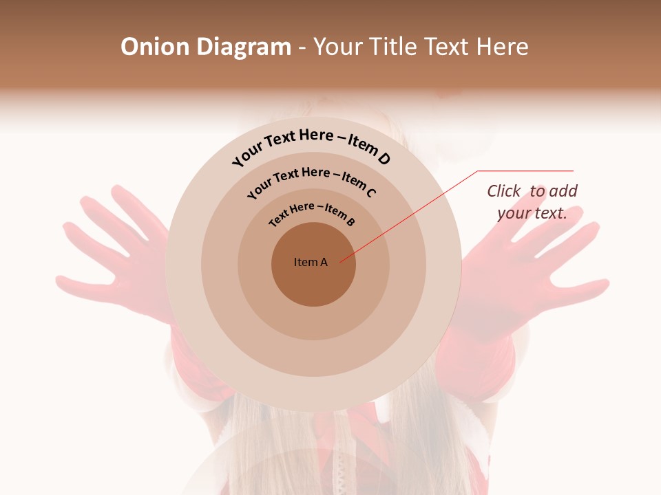 New Girl Young PowerPoint Template