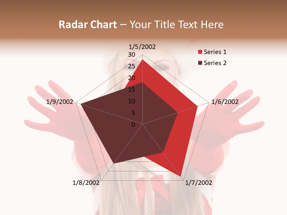 New Girl Young PowerPoint Template