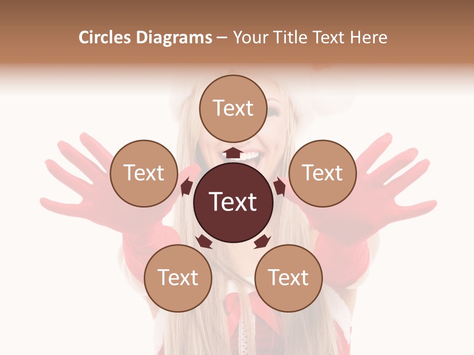 New Girl Young PowerPoint Template