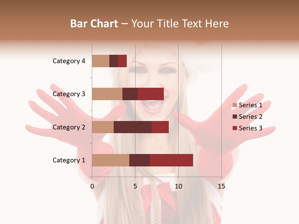 New Girl Young PowerPoint Template