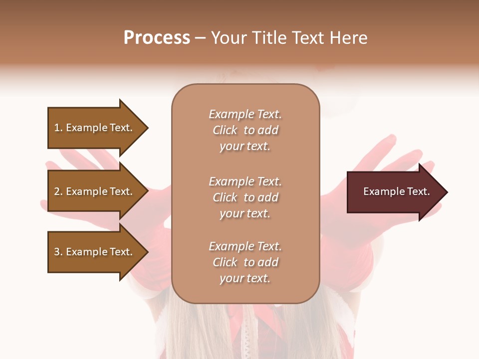 New Girl Young PowerPoint Template