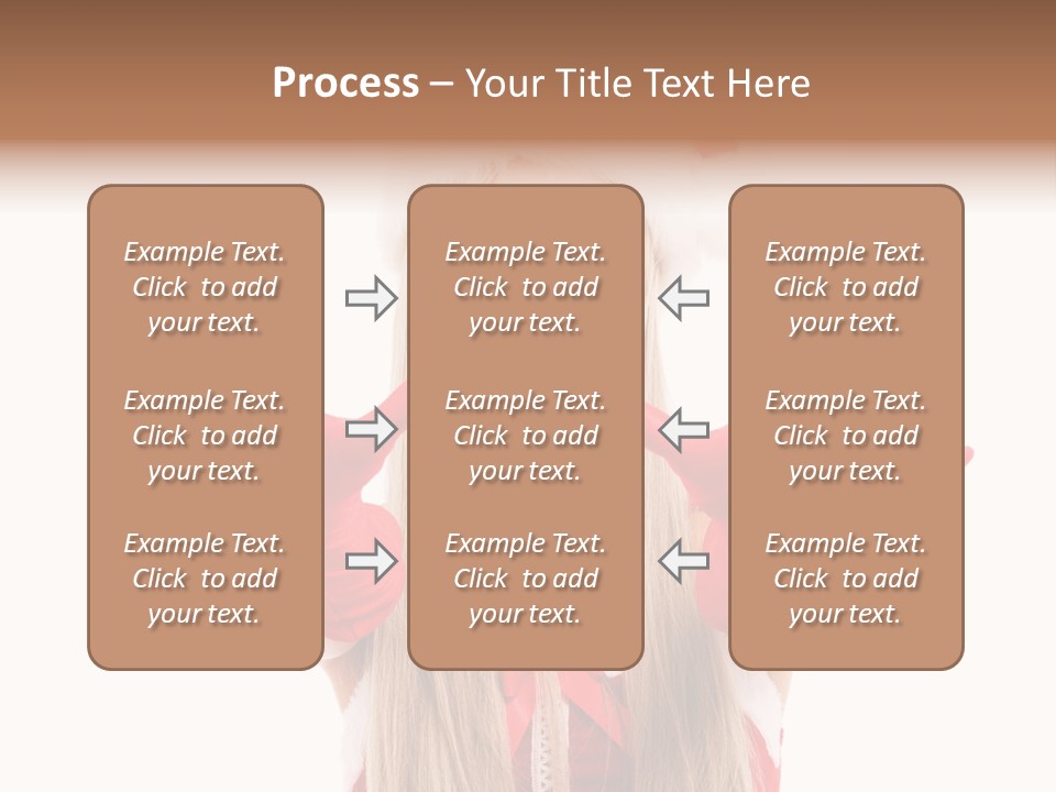 New Girl Young PowerPoint Template