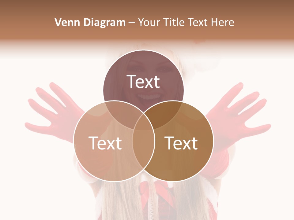 New Girl Young PowerPoint Template