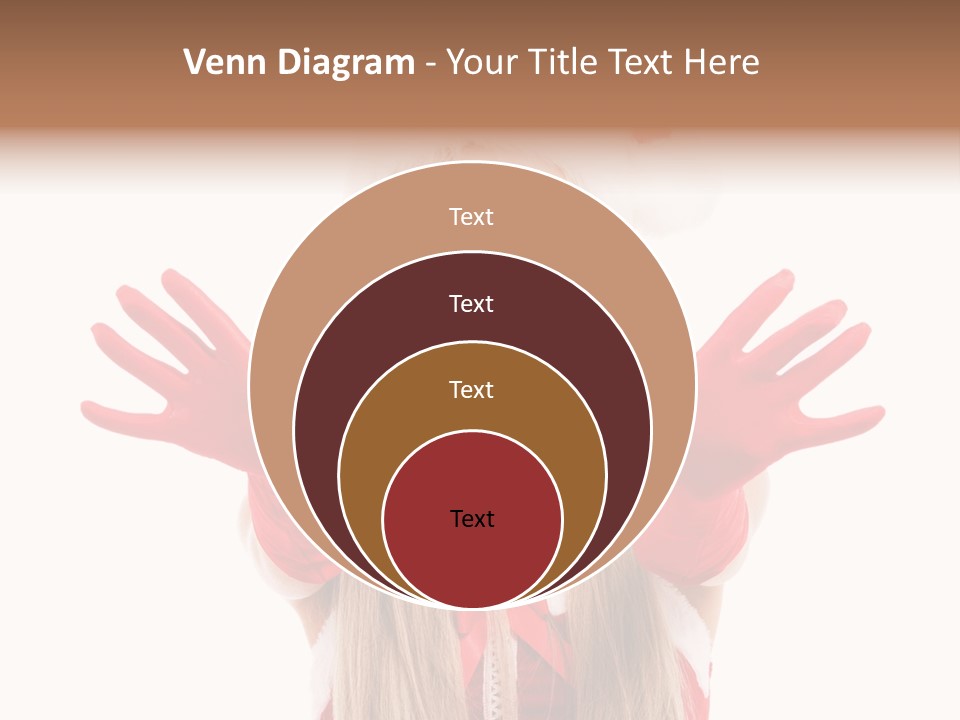 New Girl Young PowerPoint Template