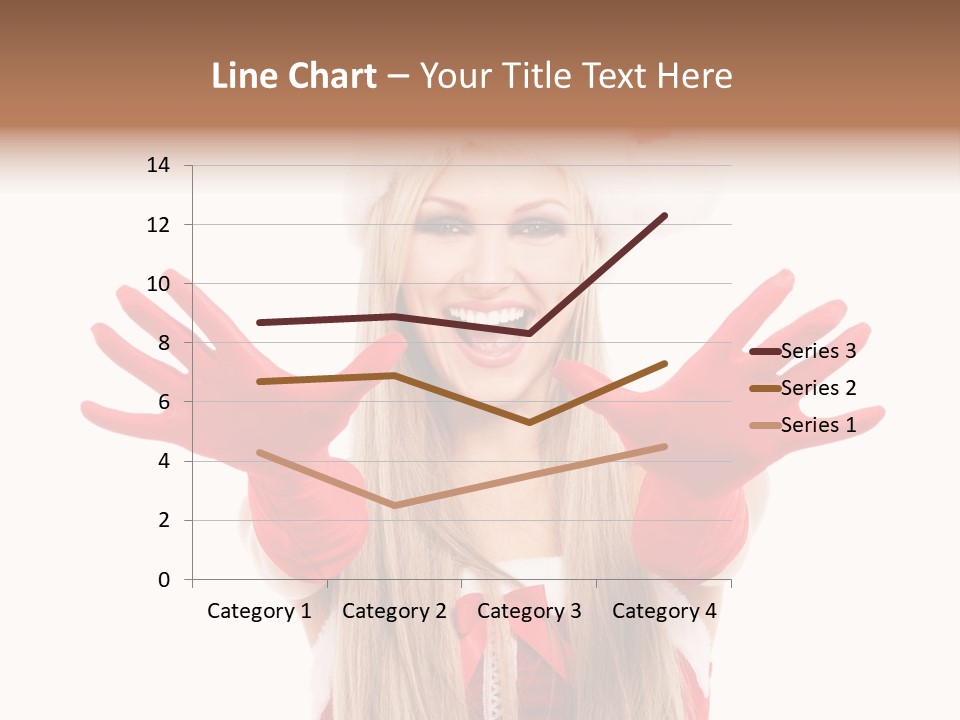 New Girl Young PowerPoint Template