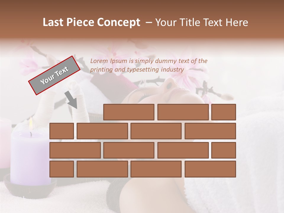 Lying Apply Skin PowerPoint Template