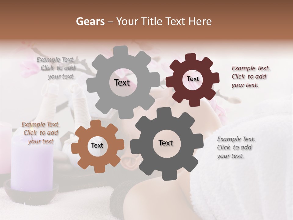 Lying Apply Skin PowerPoint Template