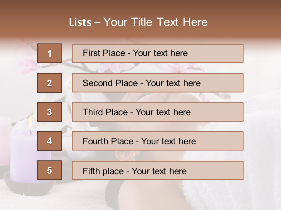 Lying Apply Skin PowerPoint Template