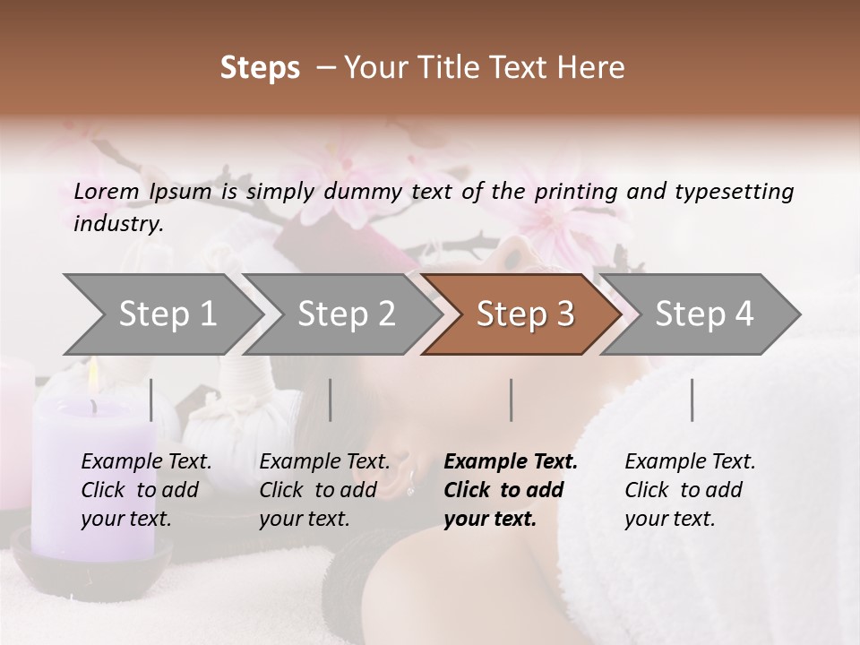 Lying Apply Skin PowerPoint Template
