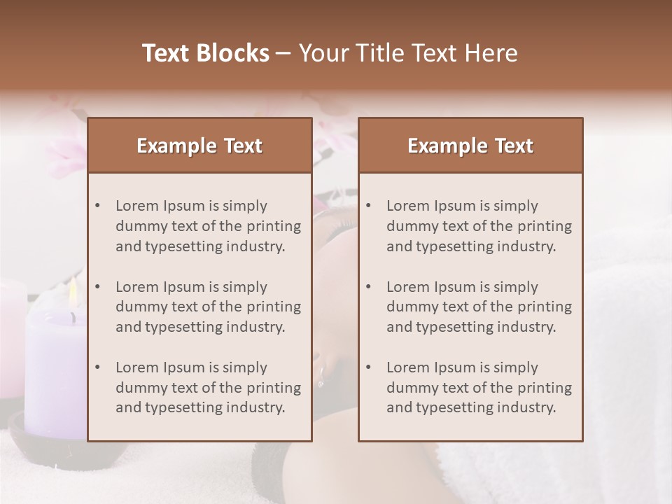 Lying Apply Skin PowerPoint Template