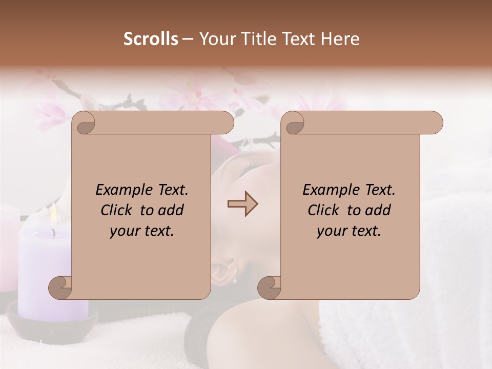 Lying Apply Skin PowerPoint Template