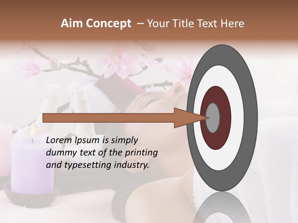 Lying Apply Skin PowerPoint Template