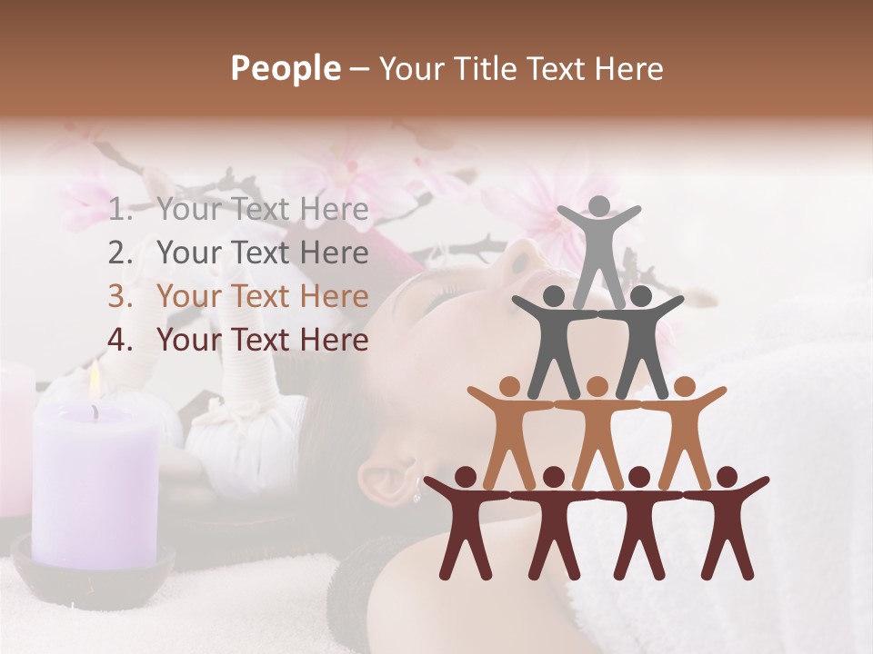 Lying Apply Skin PowerPoint Template