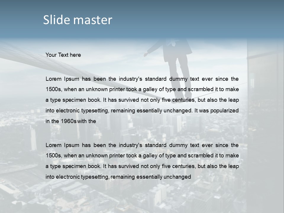 Crazy Test High PowerPoint Template