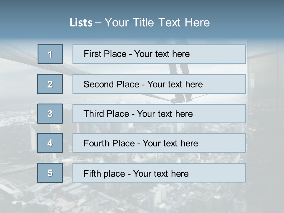 Crazy Test High PowerPoint Template